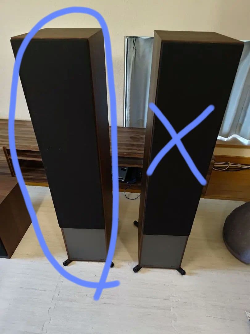 MONITOR AUDIO MONITOR300 1本R側トールボーイスピーカー