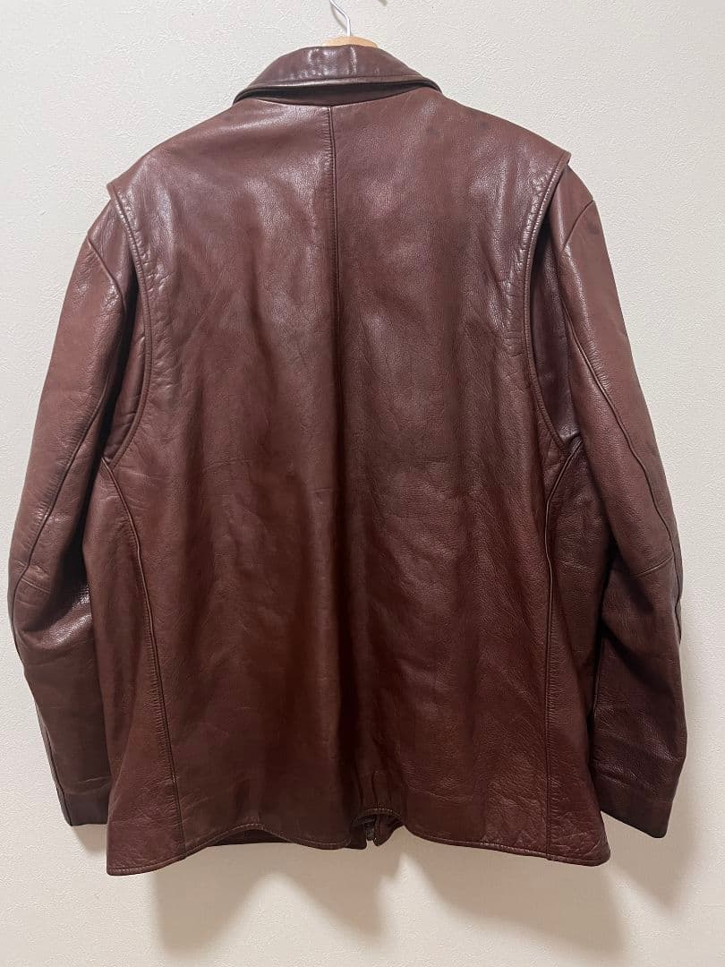 Banana Republic ブラウン　レザージャケット XL　古着