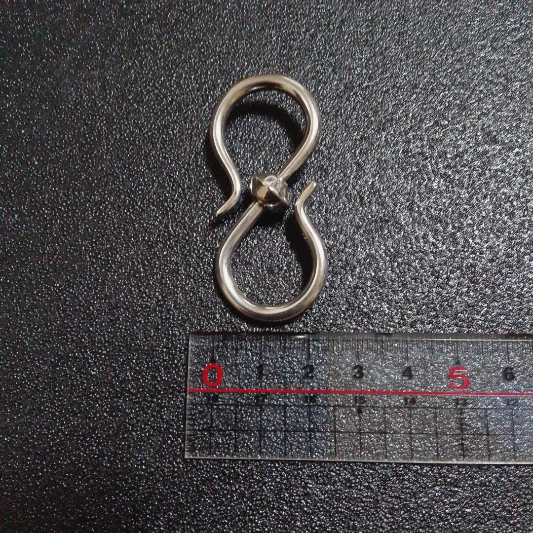 THE FLATHEAD フラットヘッド エイトフックシルバー925（小傷有り）