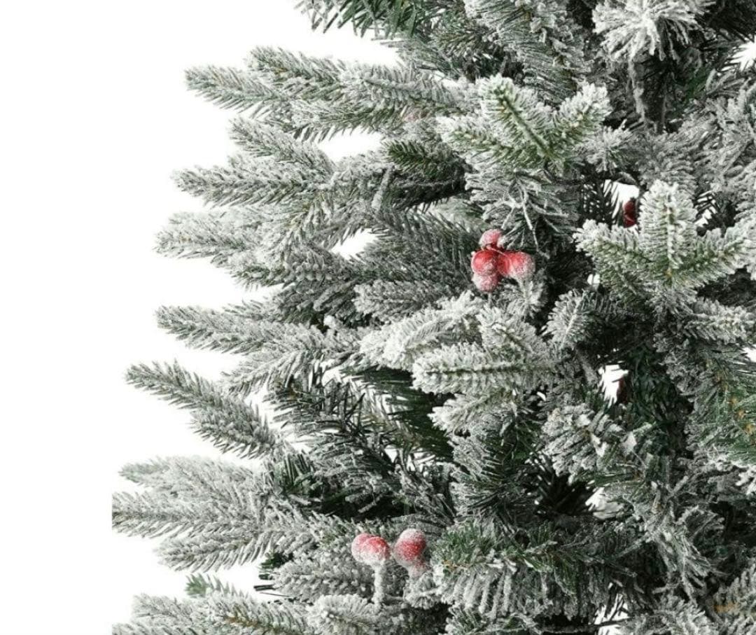 Francfranc LEDクリスマスツリー 120cm スノー