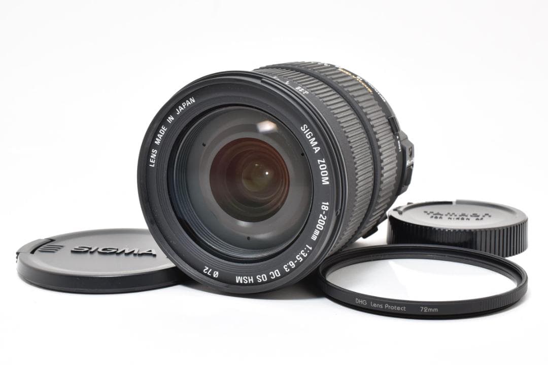 超美品 18-200mm F3.5-6.3 DC HSM NIKON H129
