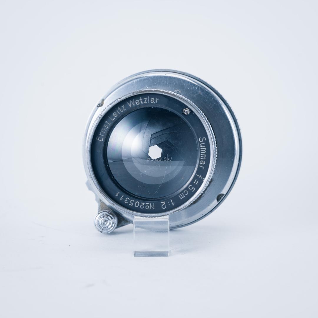 虹の出る癖玉！Leica Summar 50mm f2 オールドレンズ