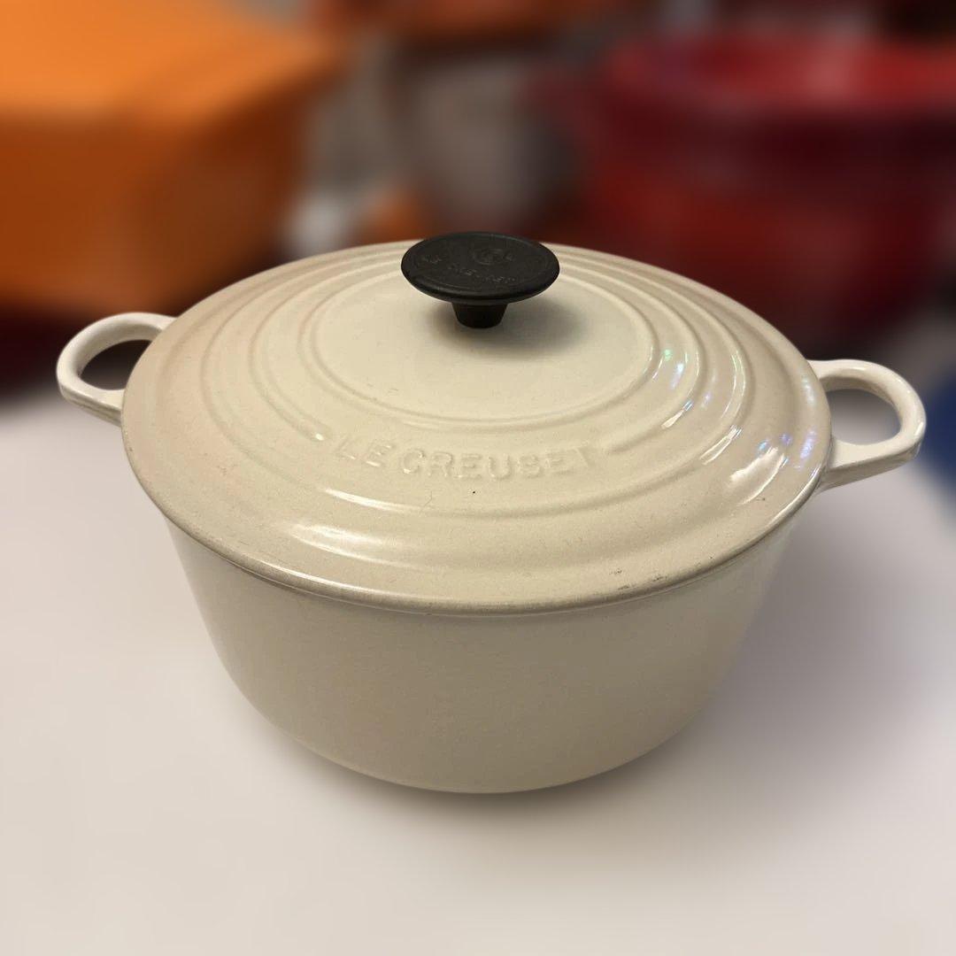 ア*ス様 LE CREUSET 両手鍋 24cm デューン