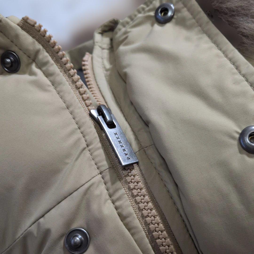 極美品ピレネックス×ビームス別注 アヌシー ダウン ベージュ XS(女性M相当)