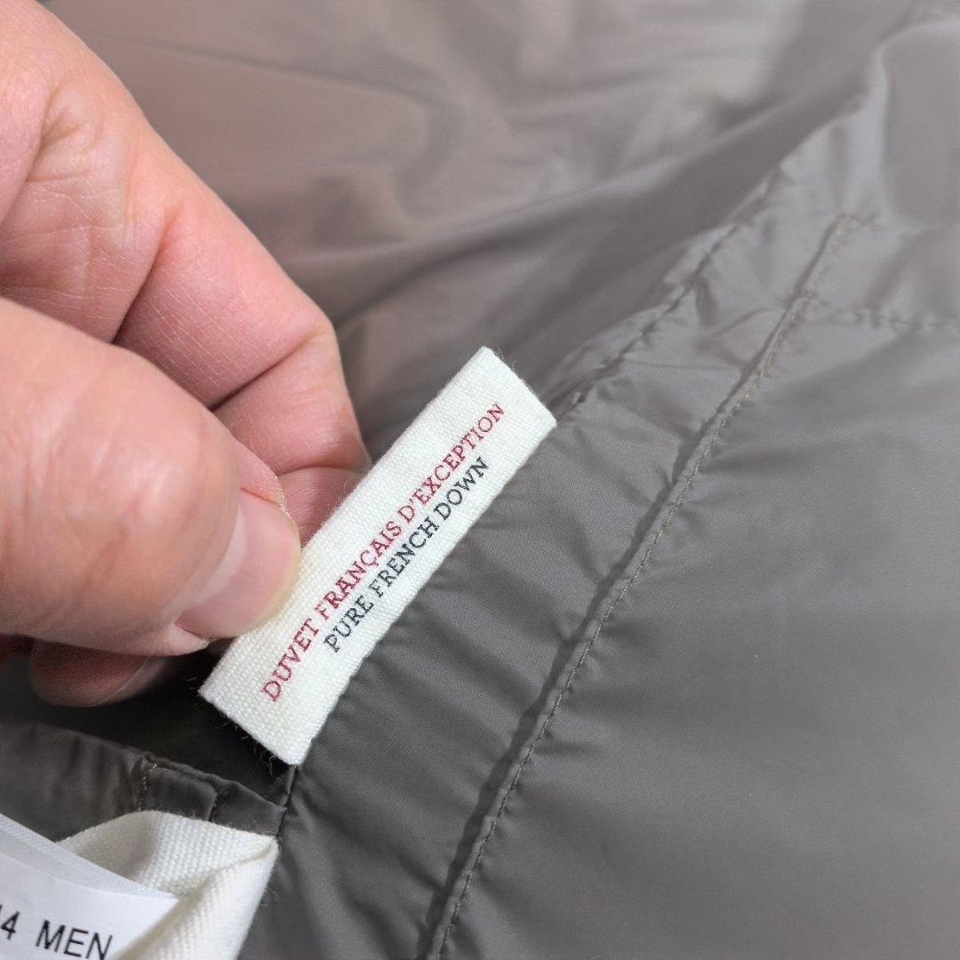 極美品ピレネックス×ビームス別注 アヌシー ダウン ベージュ XS(女性M相当)