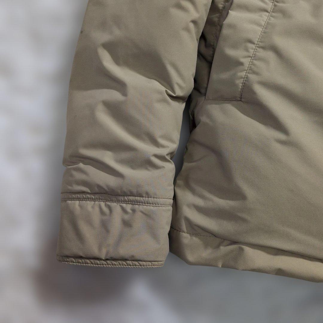 極美品ピレネックス×ビームス別注 アヌシー ダウン ベージュ XS(女性M相当)