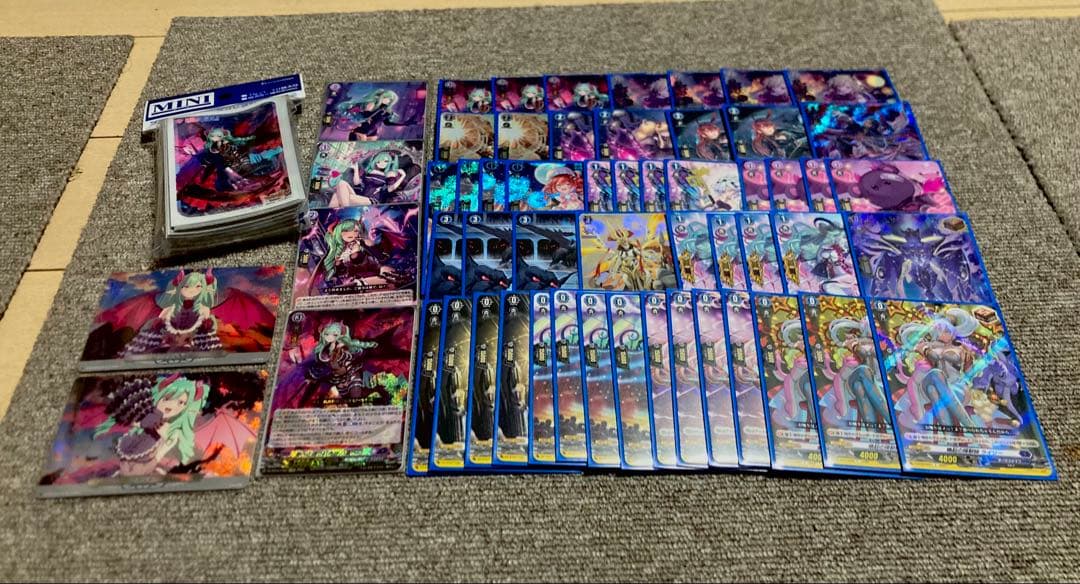 ヴァンガード 引退品　ぶいすぽ 八雲 べに デッキ　大会優勝有り　パーツ