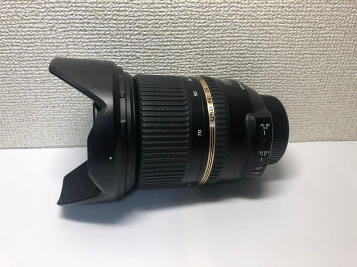 キズあり】タムロンNikon用A007 24mm-70mm 標準ズーム　F2.8