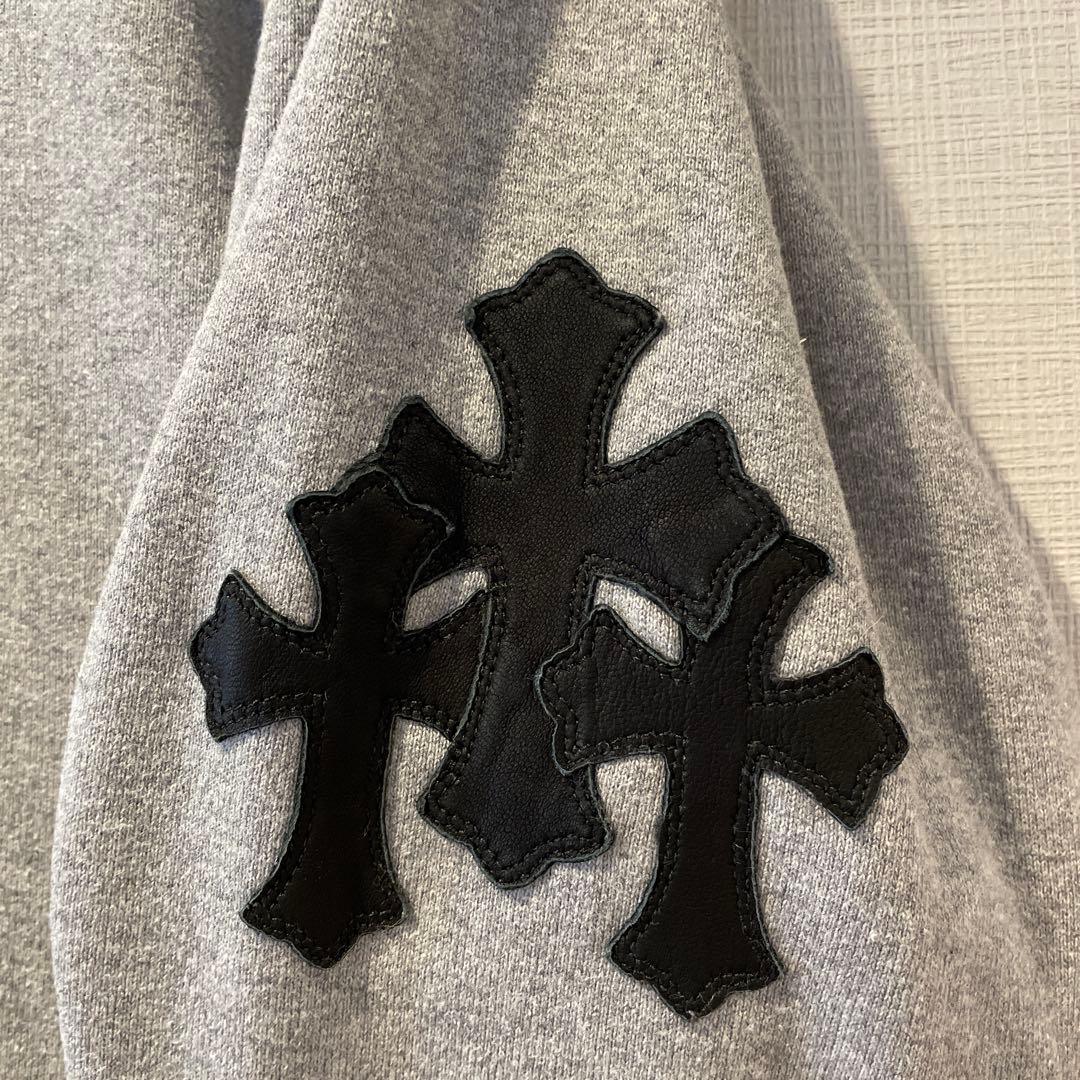 CHROME HEARTS Y NOT レザーセメタリークロス