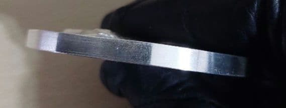 明治百年記念 明治天皇御肖像牌 純銀メダル　約120g