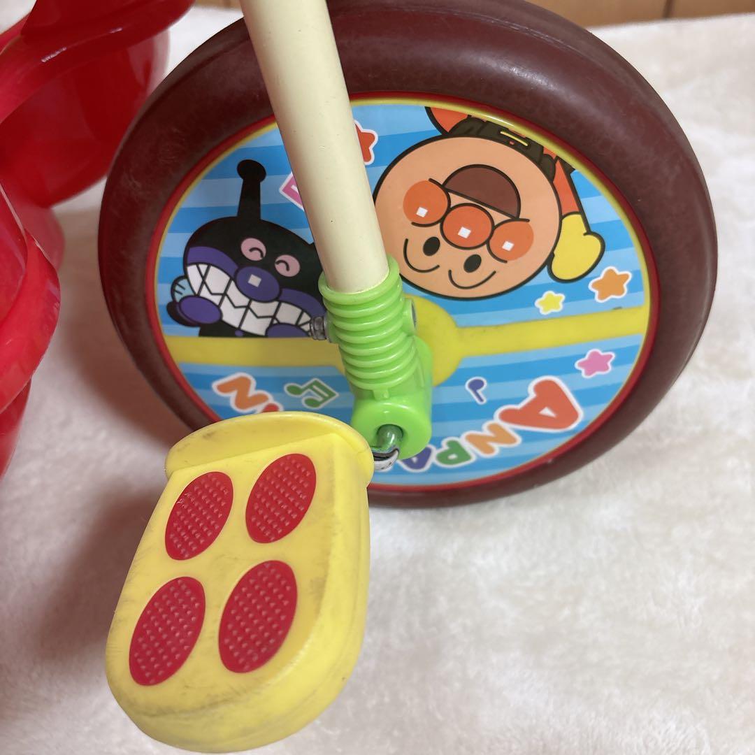 アンパンマン 三輪車 それいけ！アンパンマン デラックスII レッド 赤