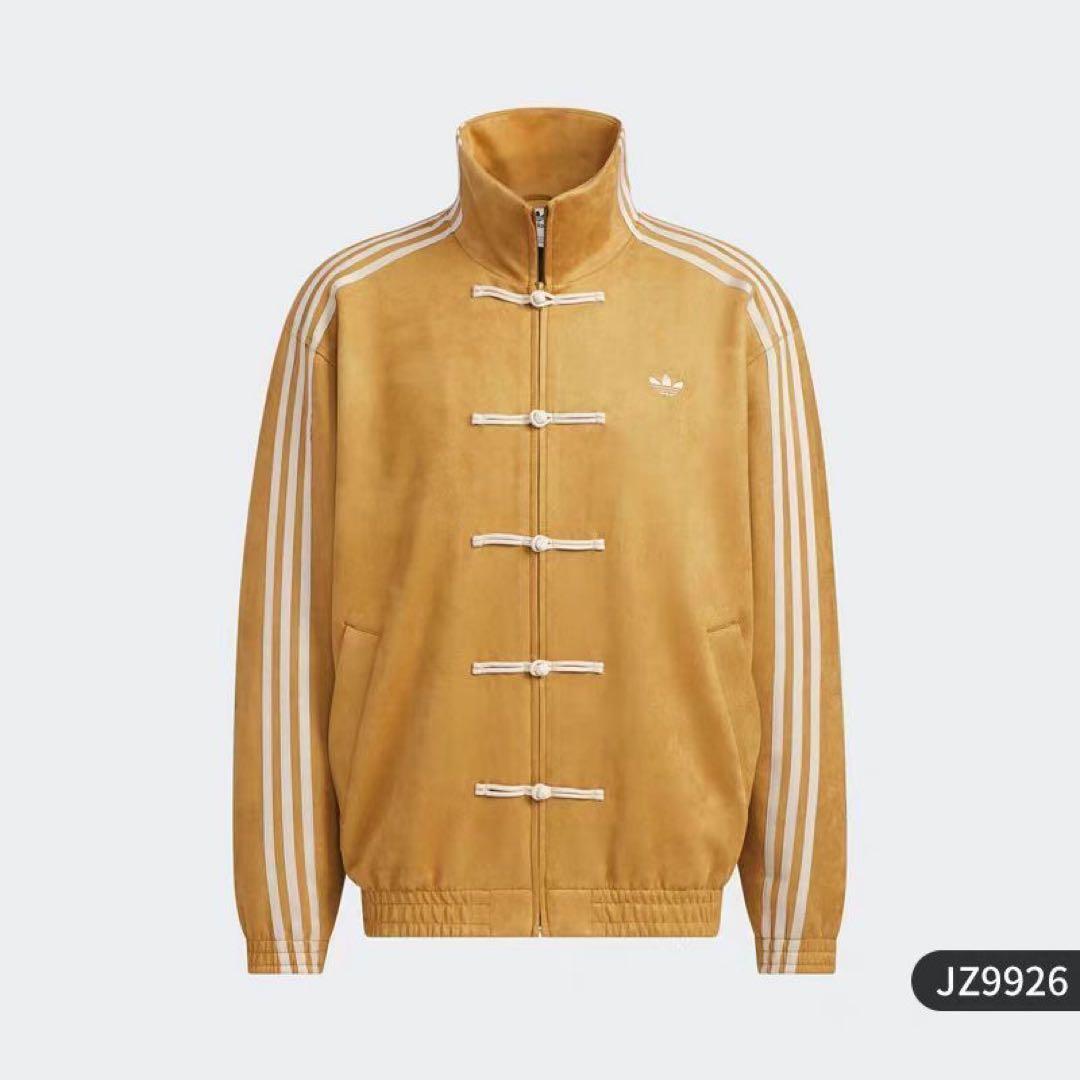 adidasアディダス 中国限定 蛇年トラックジャケット黄色Sサイズ”