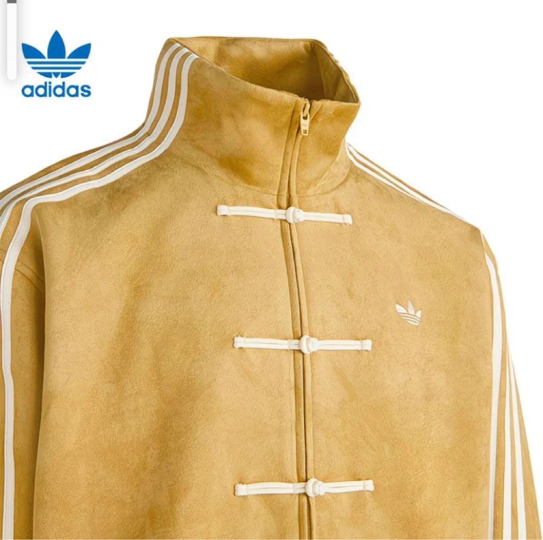 adidasアディダス 中国限定 蛇年トラックジャケット黄色Sサイズ”