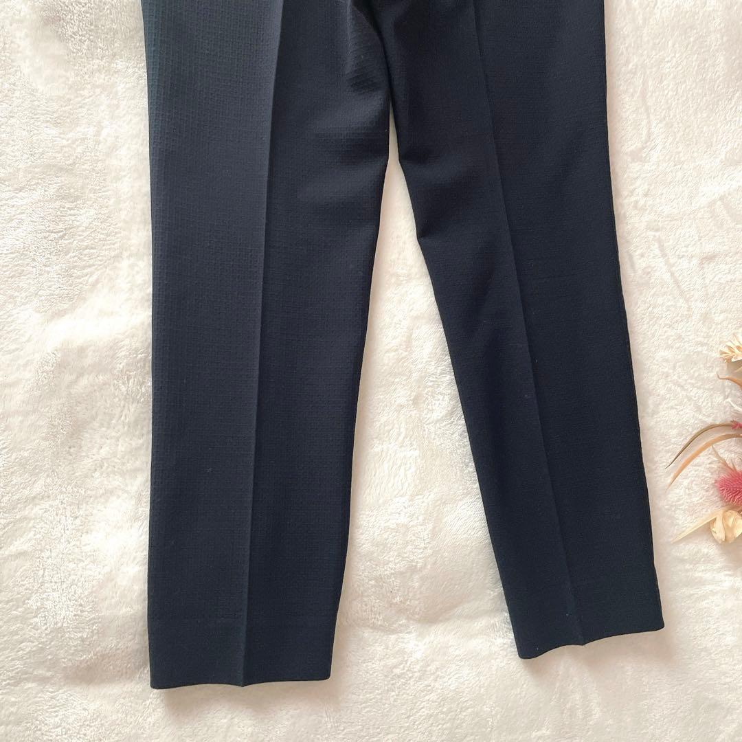 極美品⭐︎EMPORIO ARMANI 黒 ストレッチ パンツスーツ セットアップ