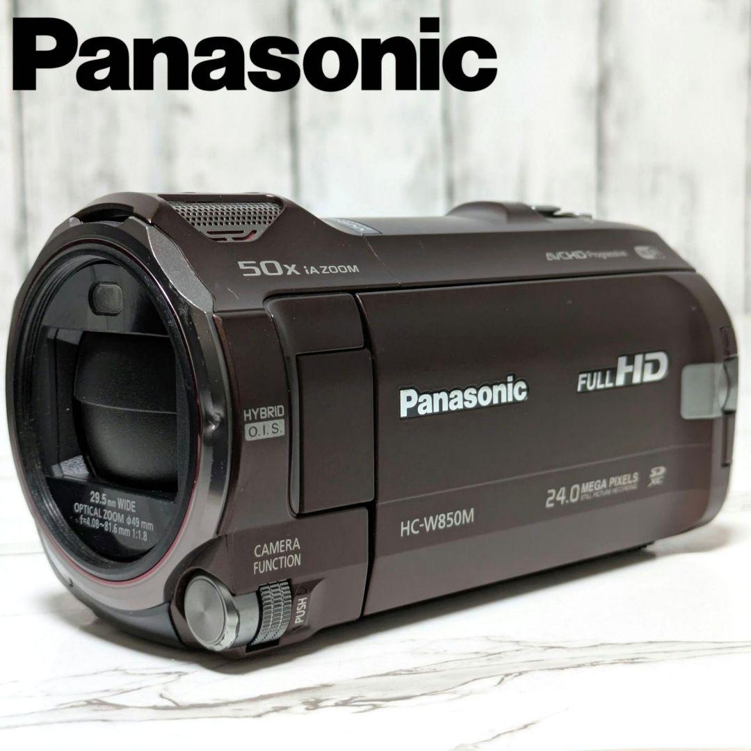 Panasonic　HC-W850M　Wi-Fi機能　SDカード付き