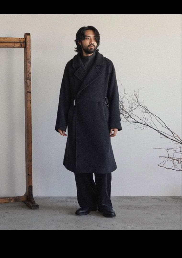 shiun TIELOCKEN MELTON COAT (Sサイズ)