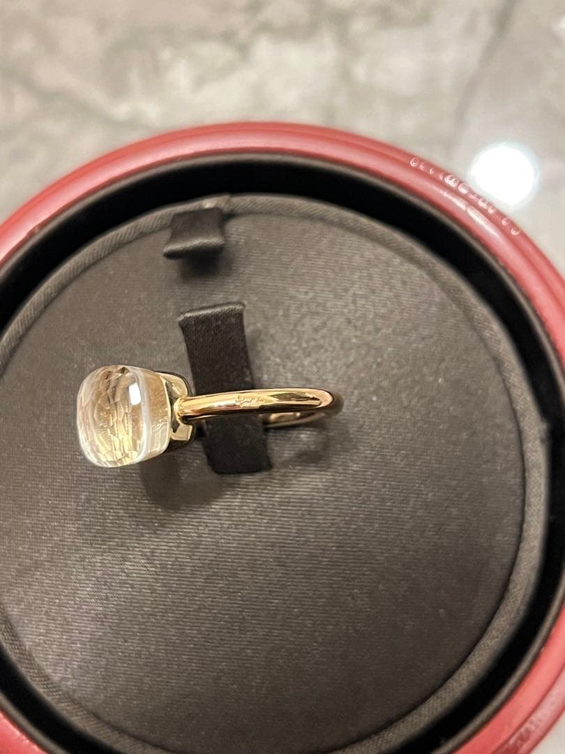 【限定値下げ】ポメラート　ヌードリング　ホワイトトパーズプチ　51