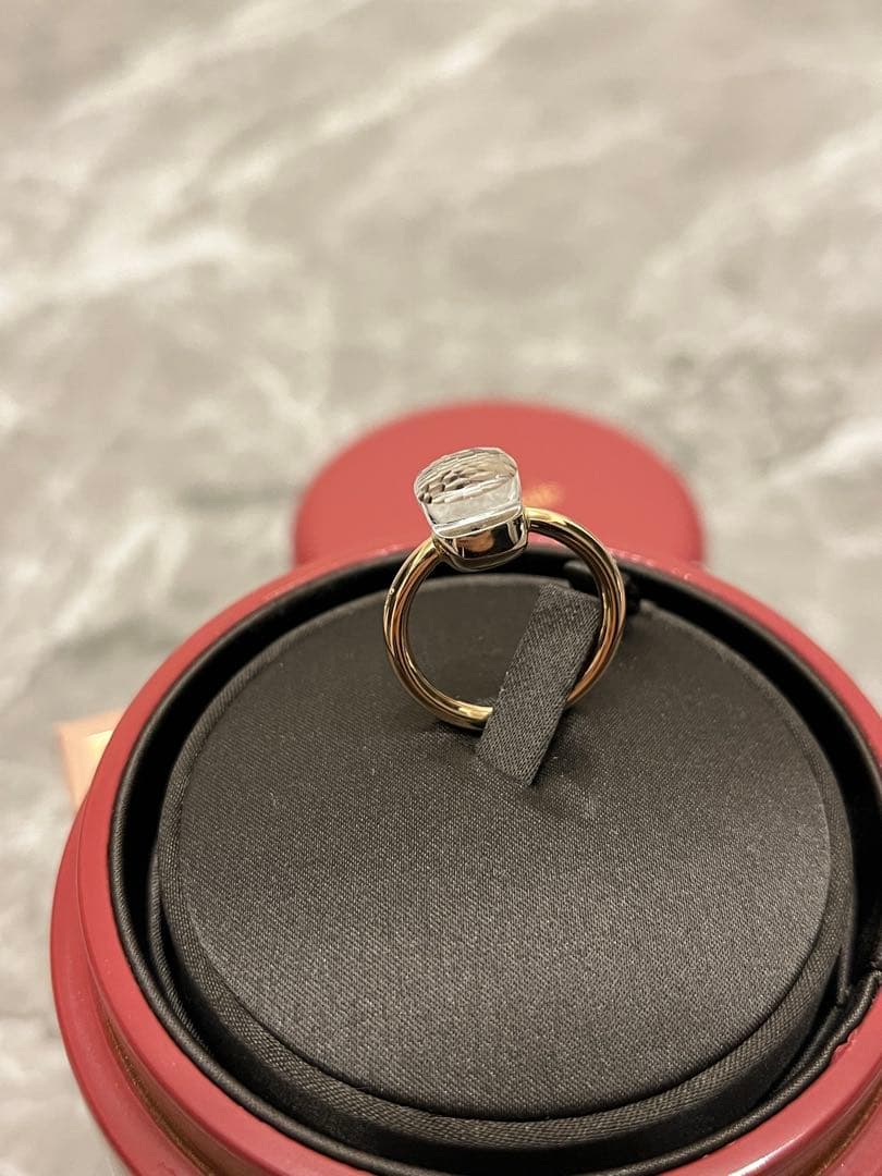 【限定値下げ】ポメラート　ヌードリング　ホワイトトパーズプチ　51