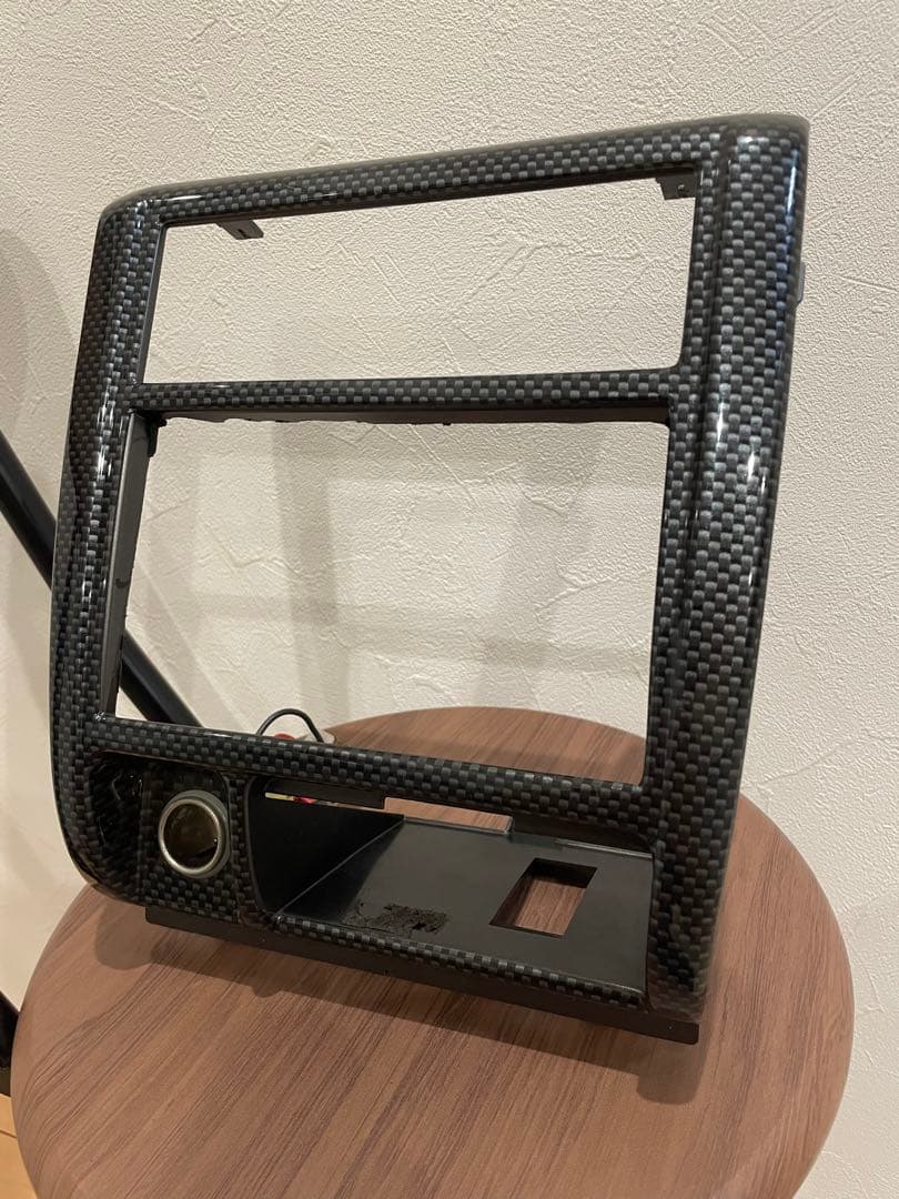 インプレッサ　GC8 超希少オーディオパネル　エアコンパネル　カーボン柄