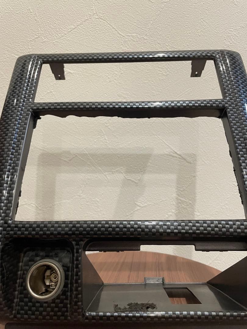 インプレッサ　GC8 超希少オーディオパネル　エアコンパネル　カーボン柄