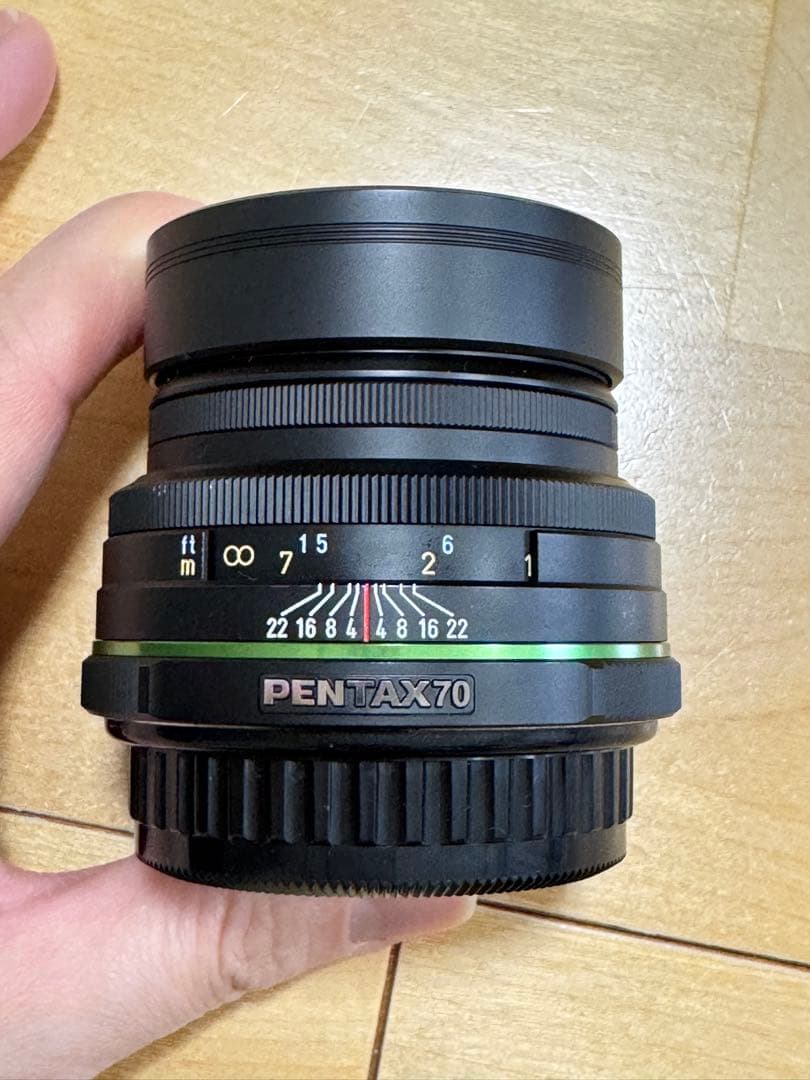 PENTAX DA 70mm f/2.4 Limitedレンズ