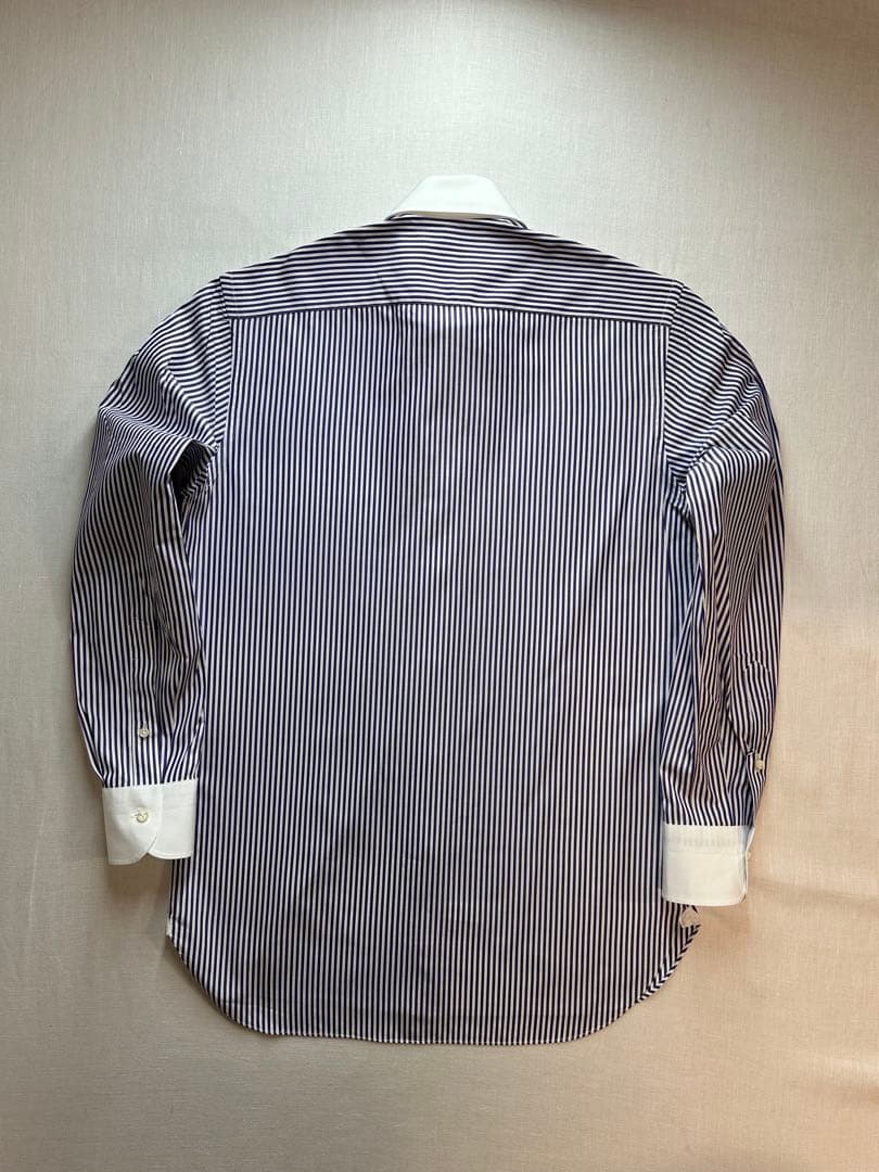 【美品クリーニング済】ERRICO FORMICOLAパープルクレリックタブ39