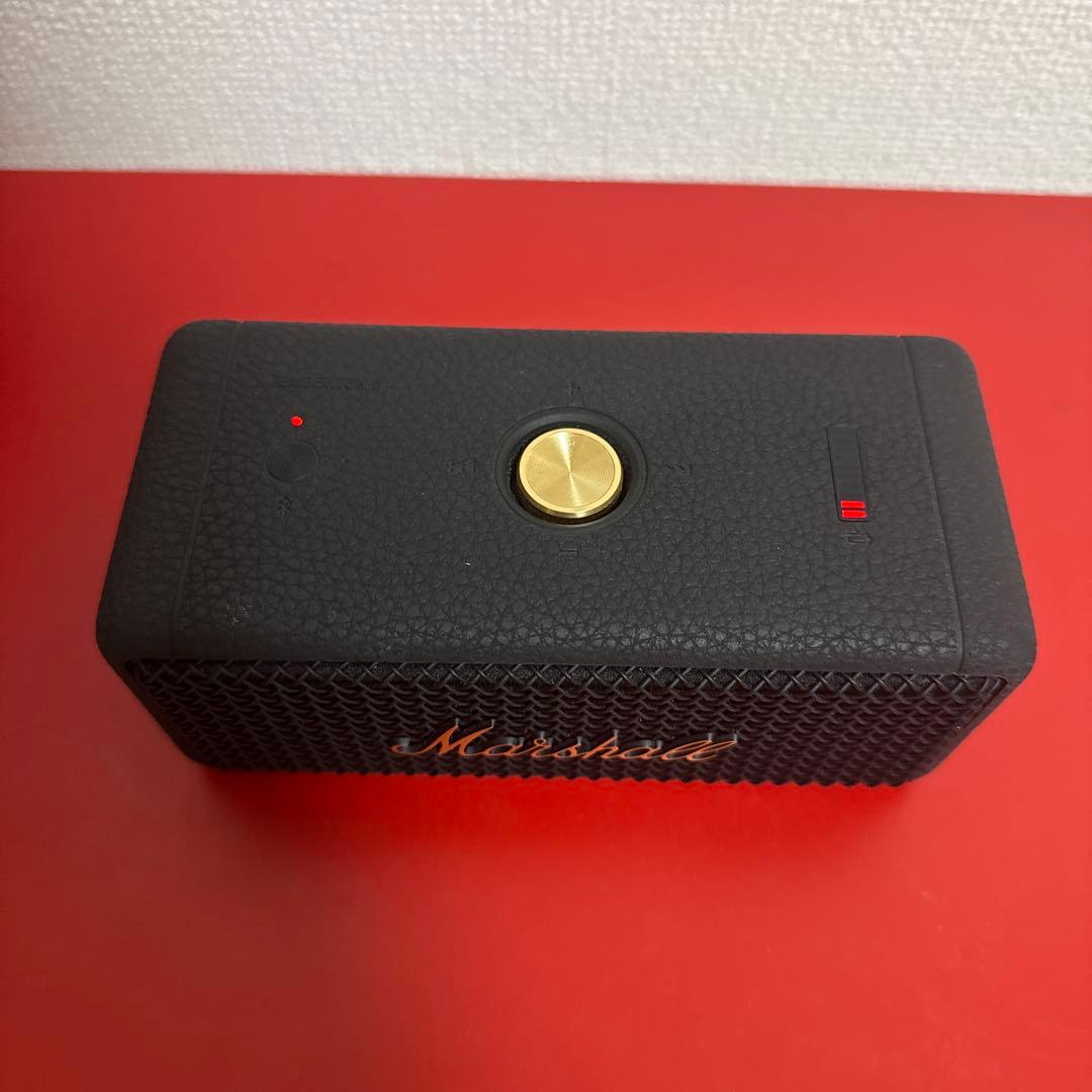 美品Marshall ワイヤレスポータブル防水スピーカー EmbertonⅡ