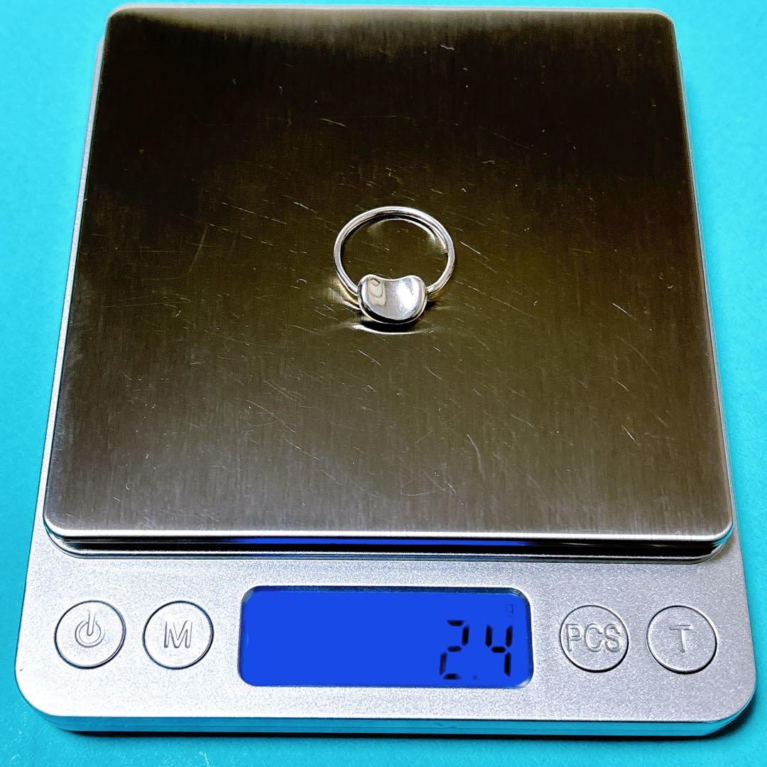 【美品】10号 TIffany ティファニー ビーン 豆 リング シルバー925