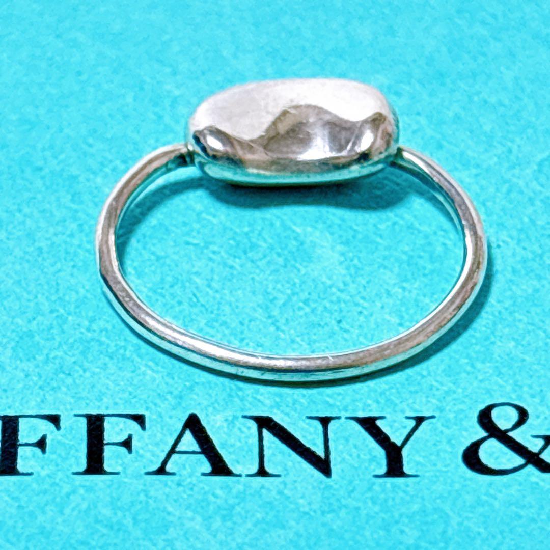 【美品】10号 TIffany ティファニー ビーン 豆 リング シルバー925
