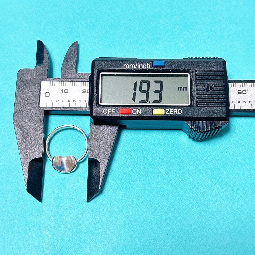 【美品】10号 TIffany ティファニー ビーン 豆 リング シルバー925