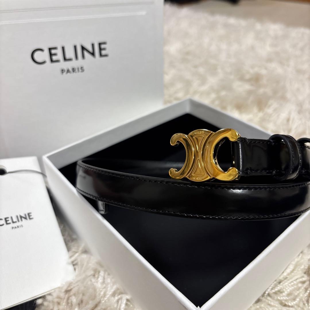 スモール 18MM トリオンフ ベルト / トリヨンレザー/75cm