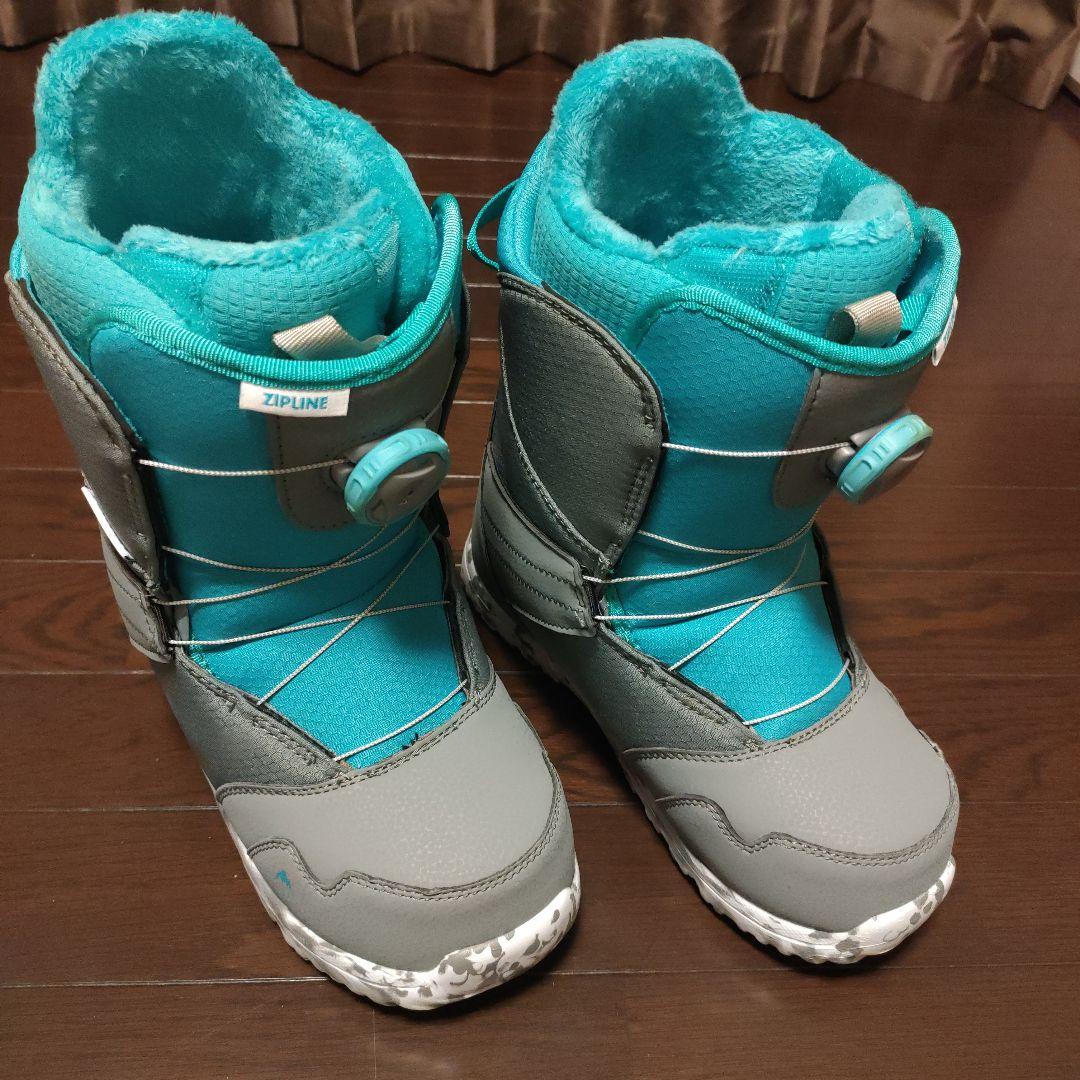 BURTON ZIPLINE 25cm 子ども用スノーボードブーツ