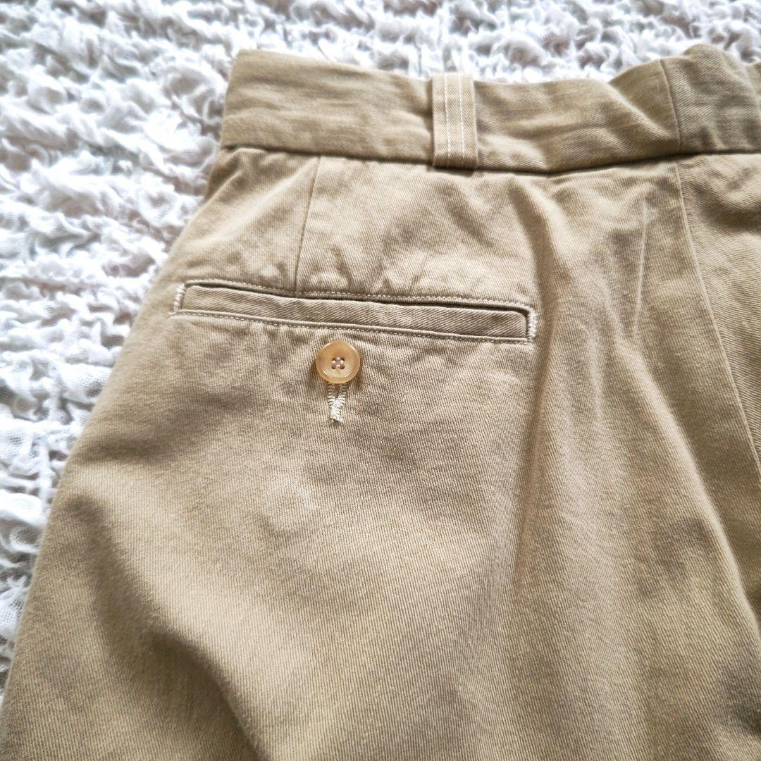45R おこめチノのシャルロット　ワイドパンツ　ベージュ　サイズ1