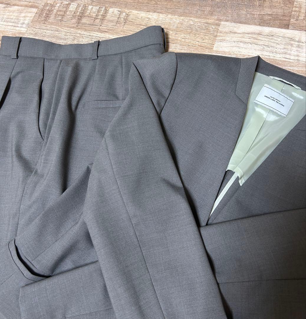 green label relaxing スーツ ジャケットパンツ上下セット