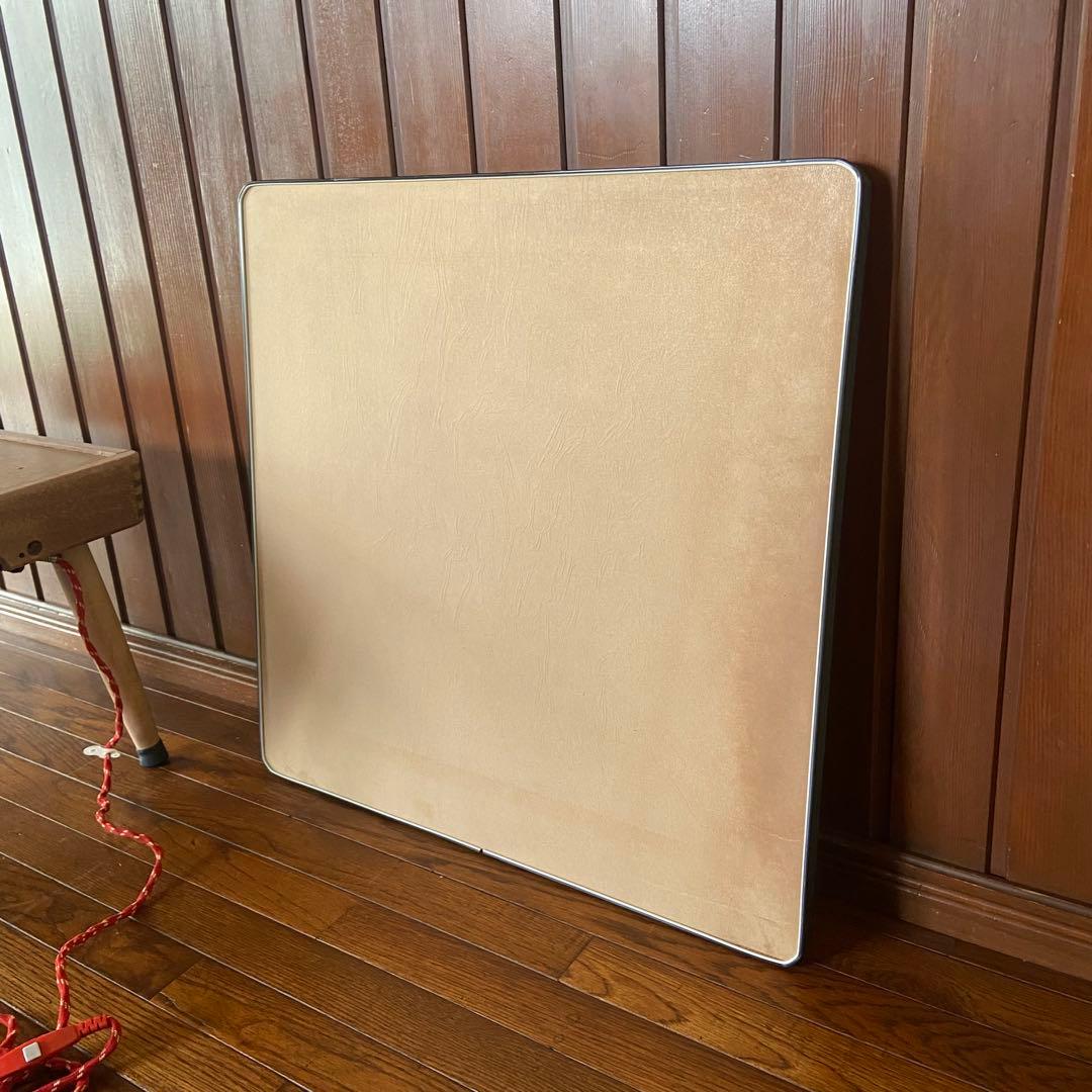 昭和レトロ　1人用　こたつ　花柄天板　レトロポップ　ホリエ