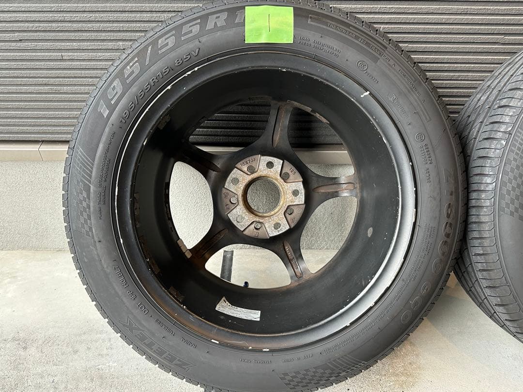 ＃８５　5ZIGEN ProRacer 15インチのホイールセット