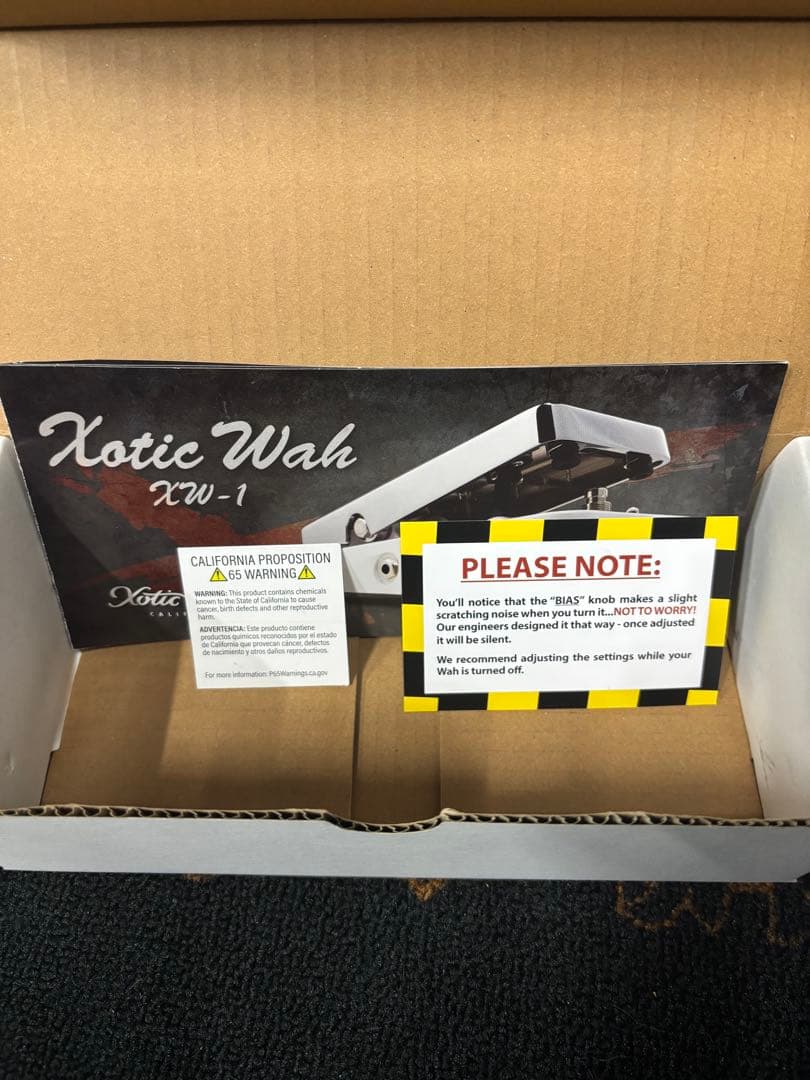 xotic xw-1 ギター ワウ