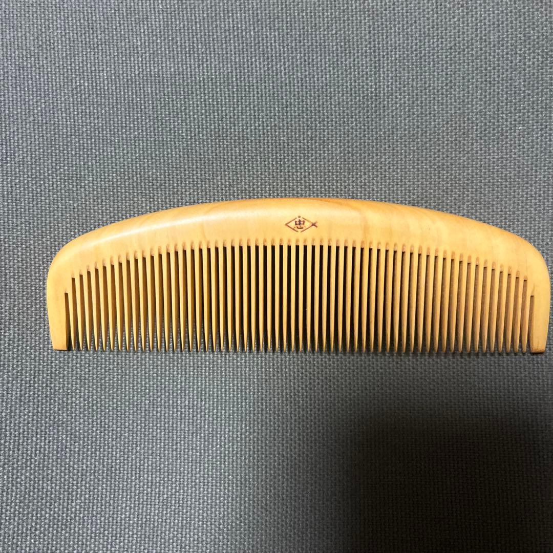 美品　【辻忠商店】　つげ櫛