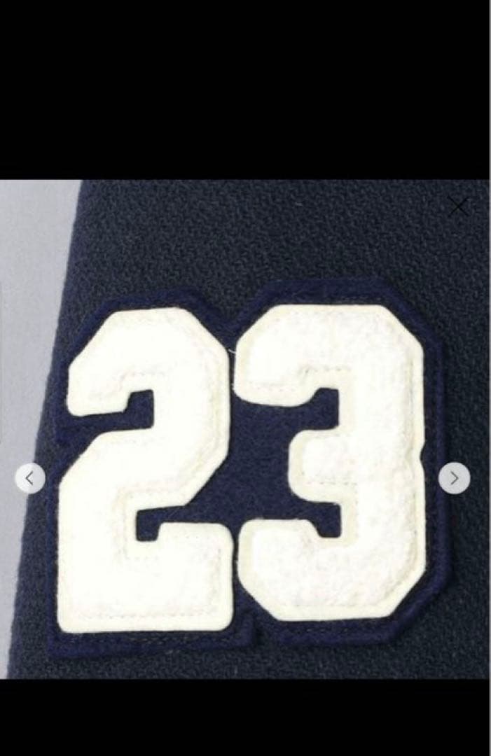 【超美品】MADISONBLUE ネイビースタジャン