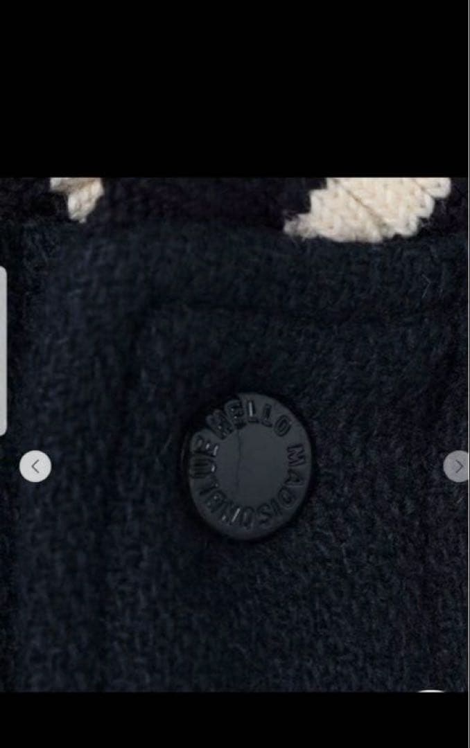 【超美品】MADISONBLUE ネイビースタジャン