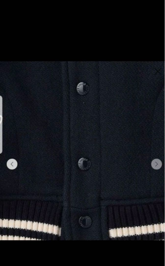 【超美品】MADISONBLUE ネイビースタジャン