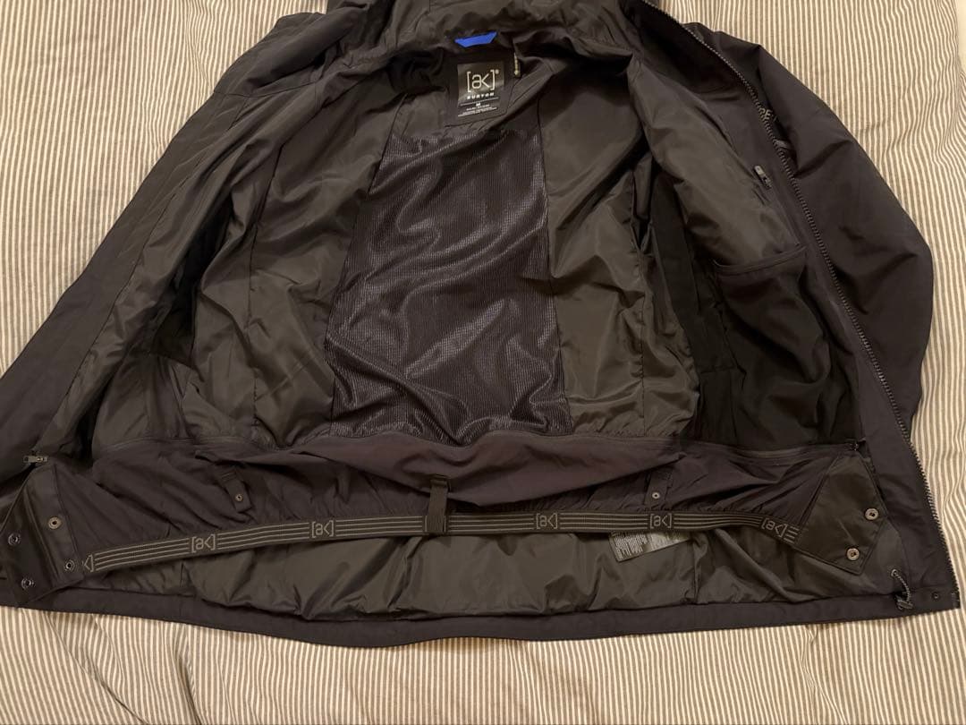 [ak] Burton GORE-TEX ブラックジャケット・パンツ M