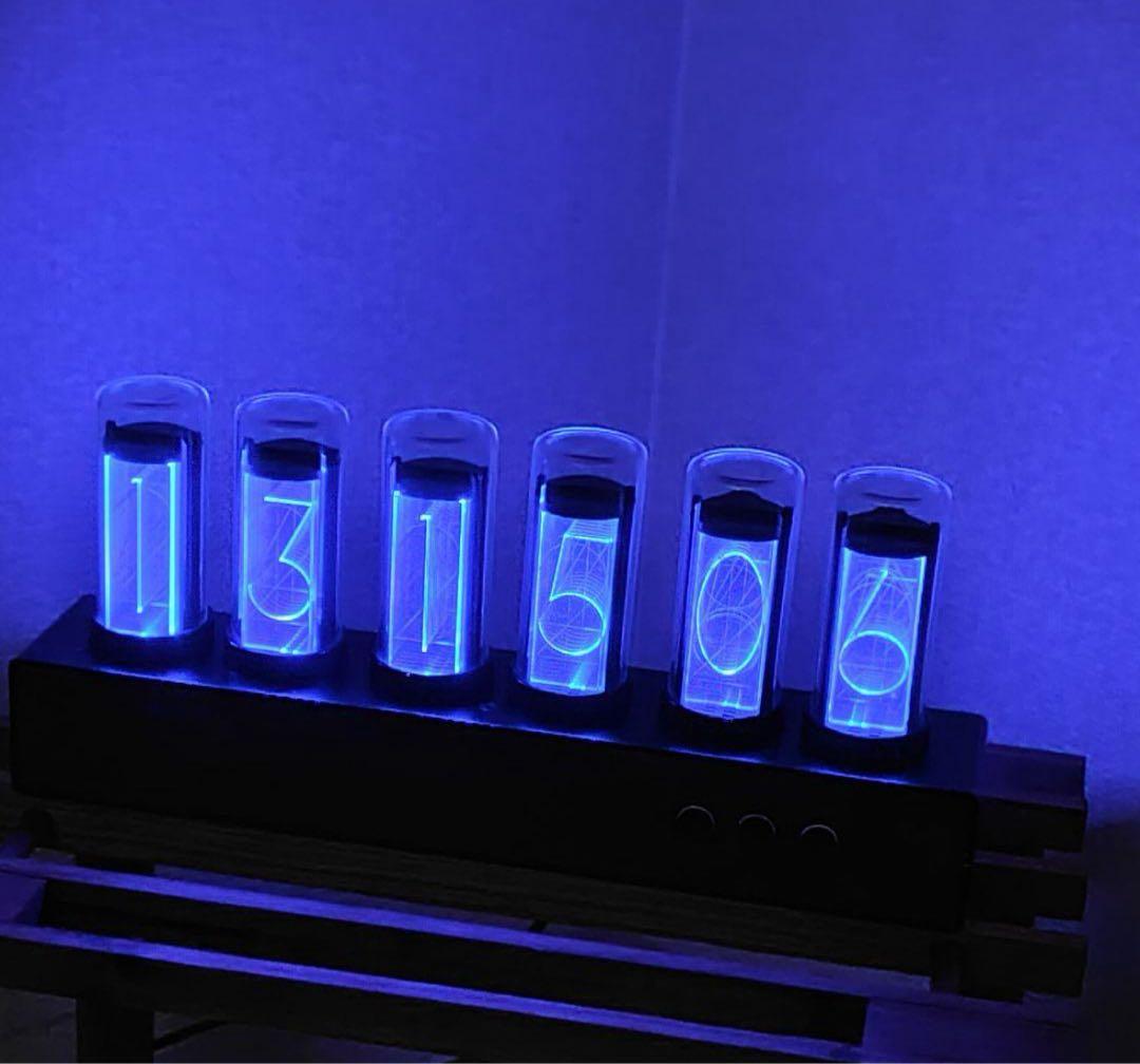 ニキシー管　LED時計