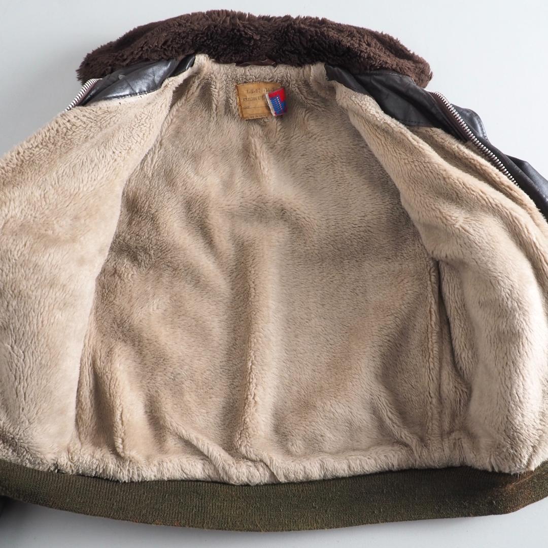 Schott　ショット　38　ライダースジャケット　G-1　ライナー付き　本革