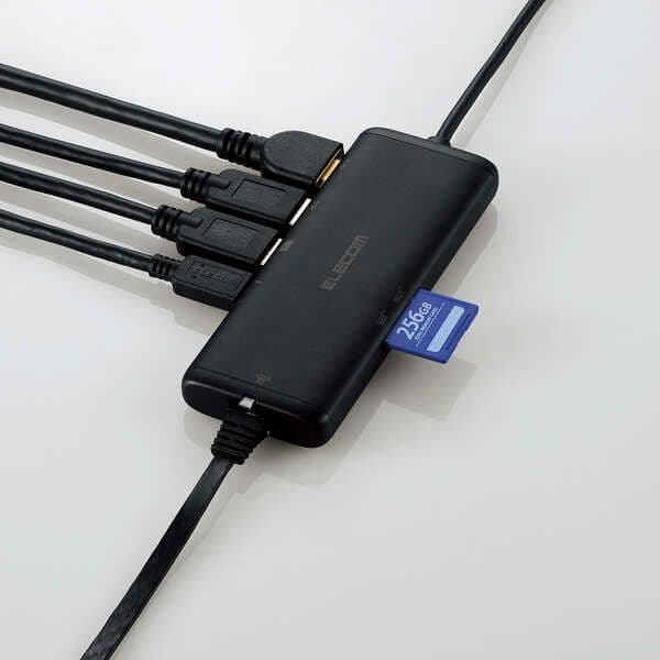 ELECOM ドッキングステーション DST-070BPBK×２台セット