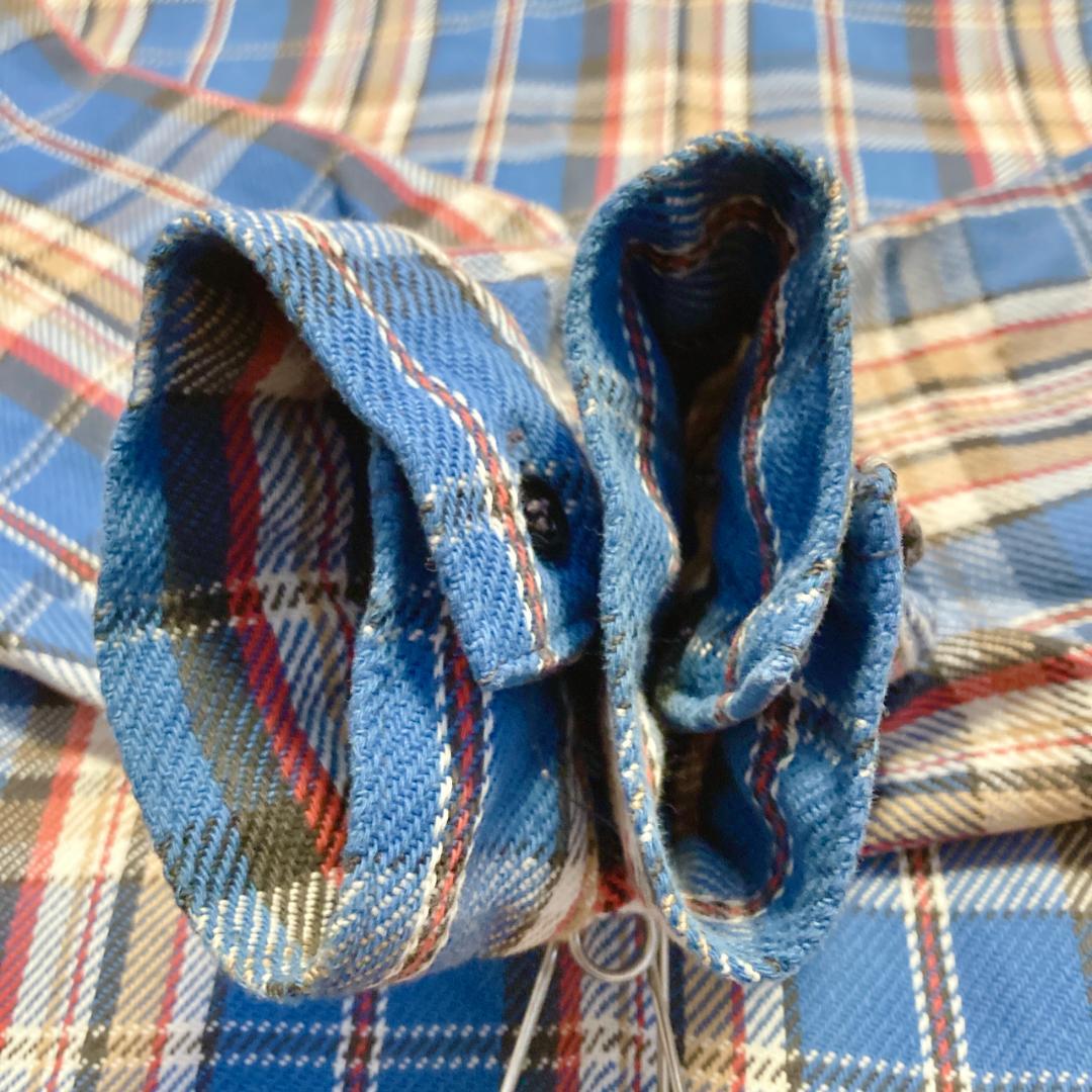 70s Five Brother USA製 フランネルシャツ L ビンテージ