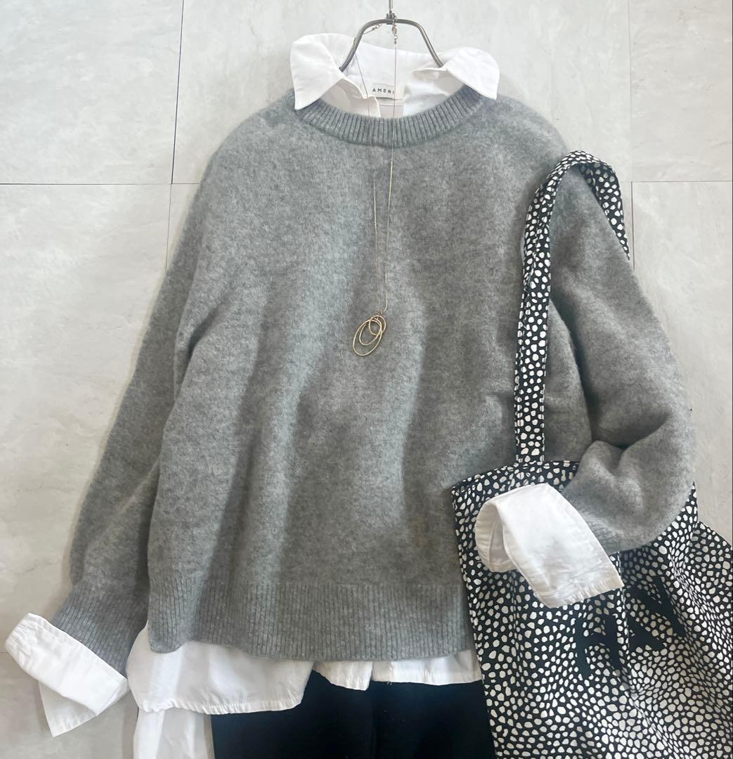 FRAMeWORK フレームワーク ラグランスリーブワイドプルオーバー ウール