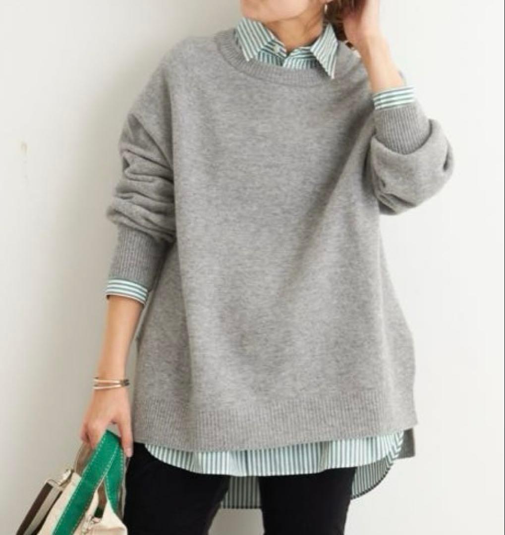 FRAMeWORK フレームワーク ラグランスリーブワイドプルオーバー ウール