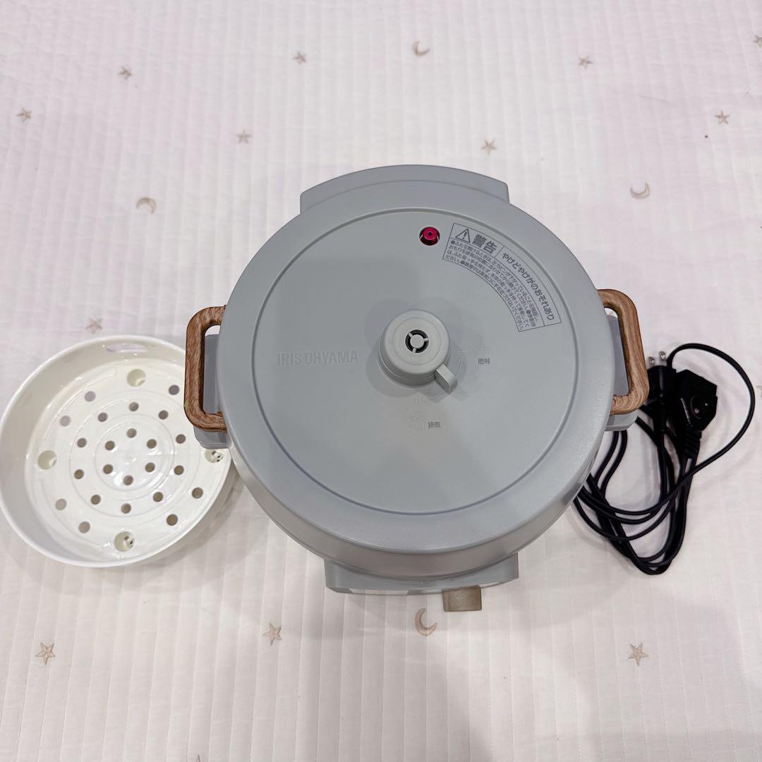 電気圧力鍋 3L ヘルシー アイリスオーヤマ