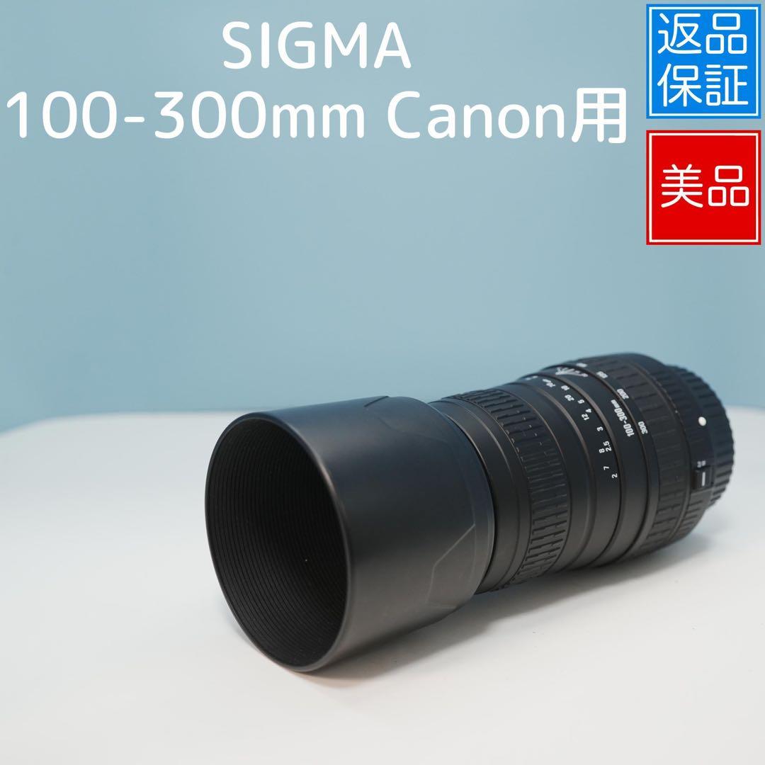SIGMA 100-300mm Canon用 望遠レンズ 美品 a3962